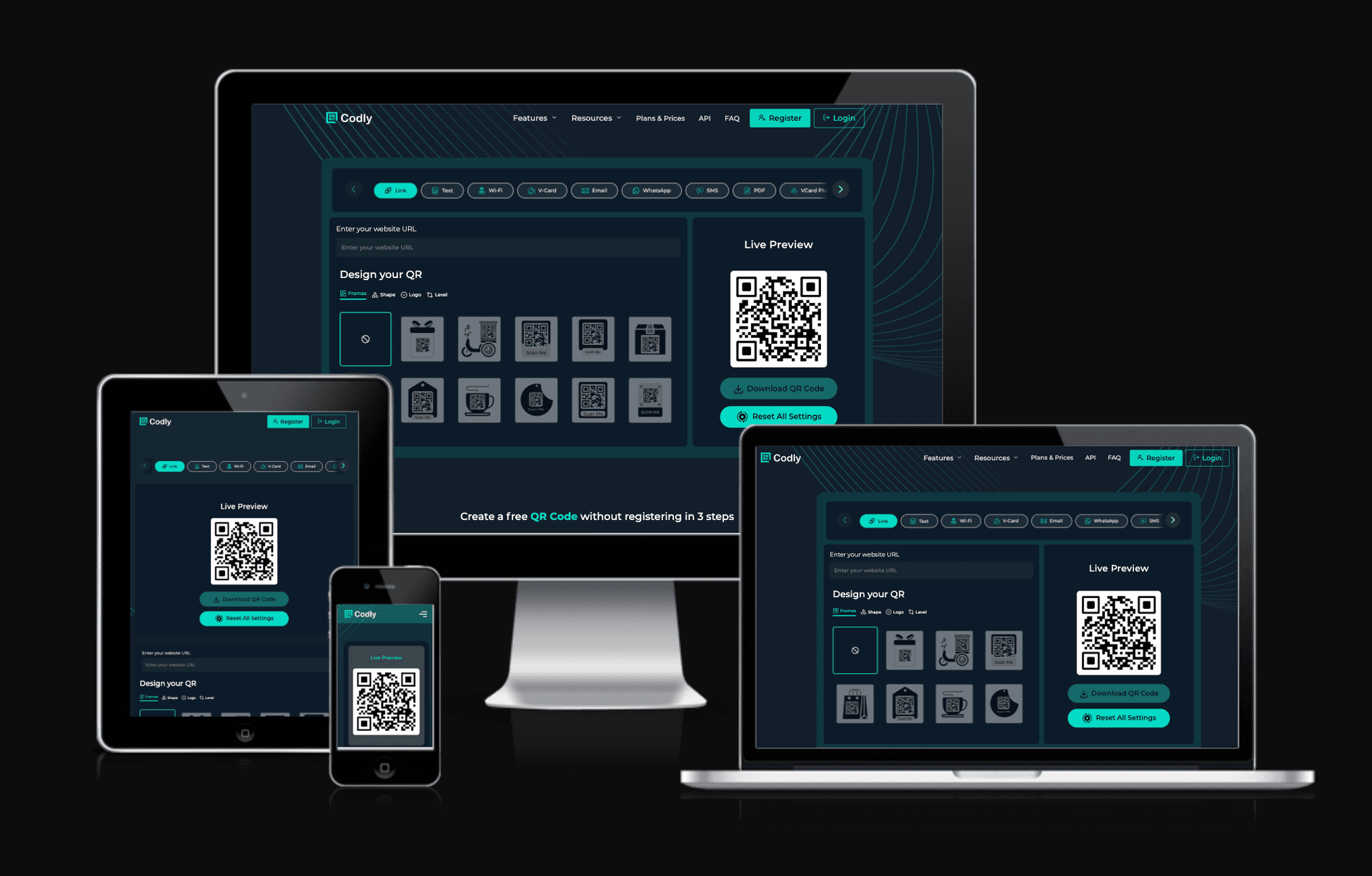 Dynamic QR Code SaaS Platform